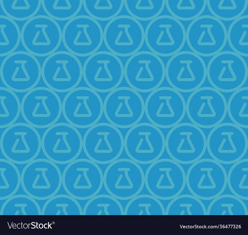 Laboratory seamless pattern chemisty lab Vector Image Laboratory seamless pattern chemisty lab