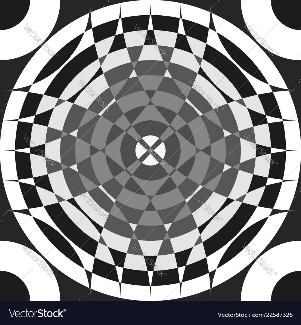 Repeatable segmented grayscale pattern monochrome vector image Repeatable segmented grayscale pattern monochrome