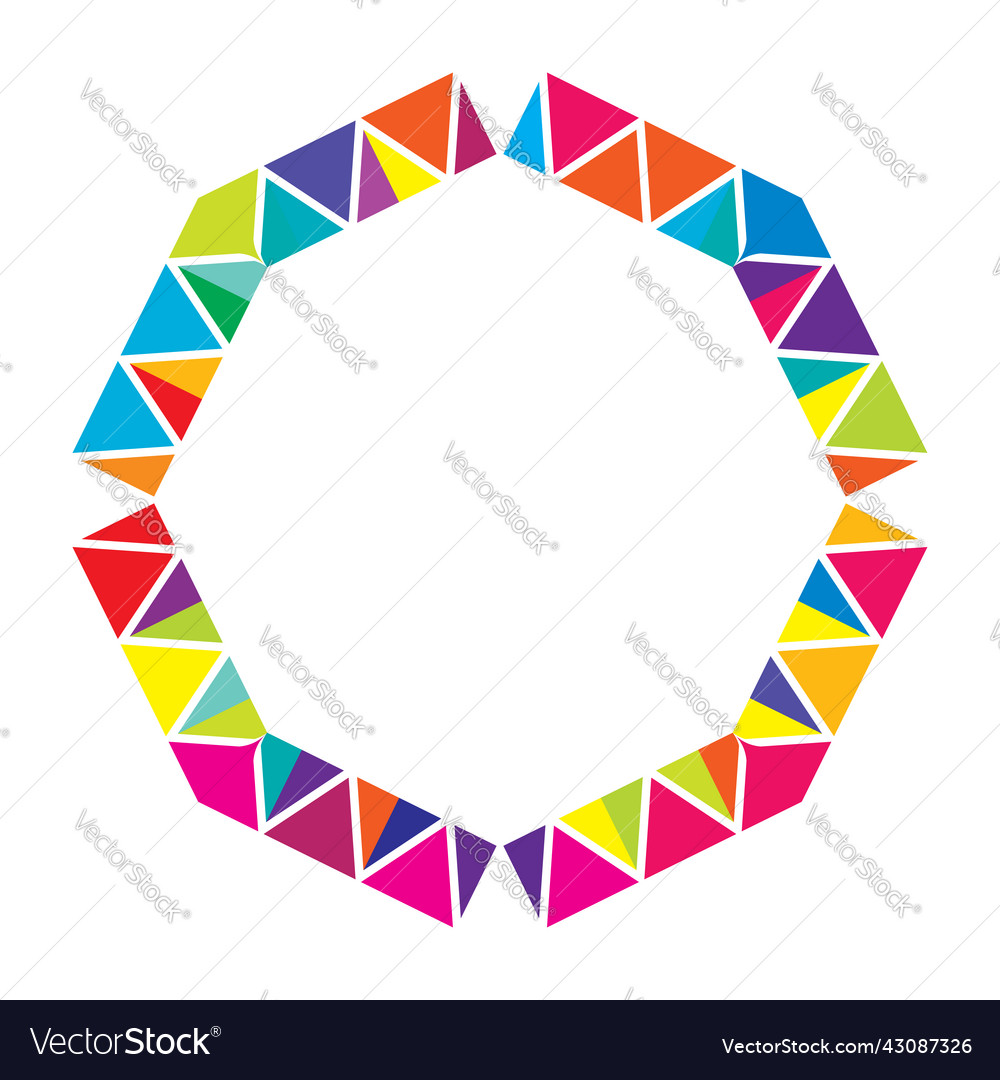 Simple motif mandala shape element circular round