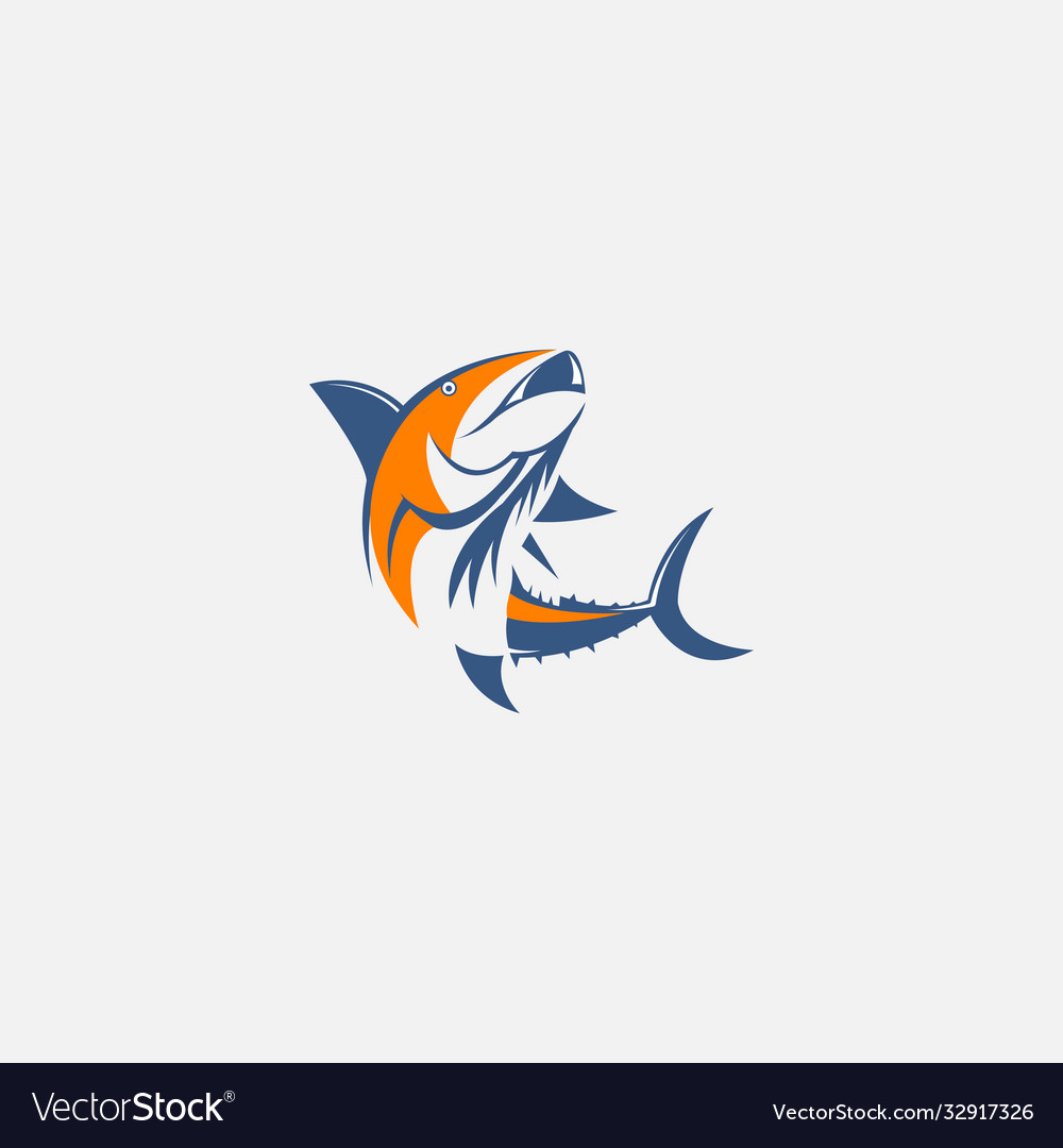 Tuna fish logo design