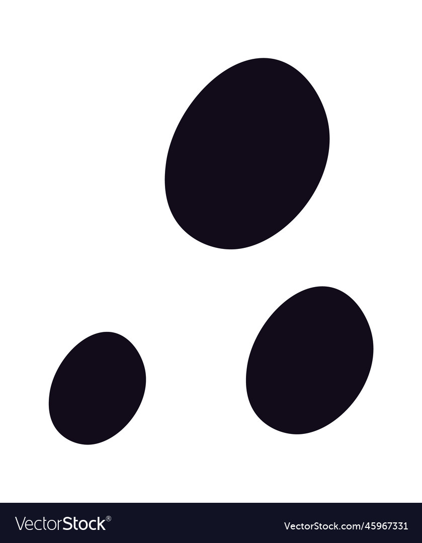 Abstract colorful spot design element