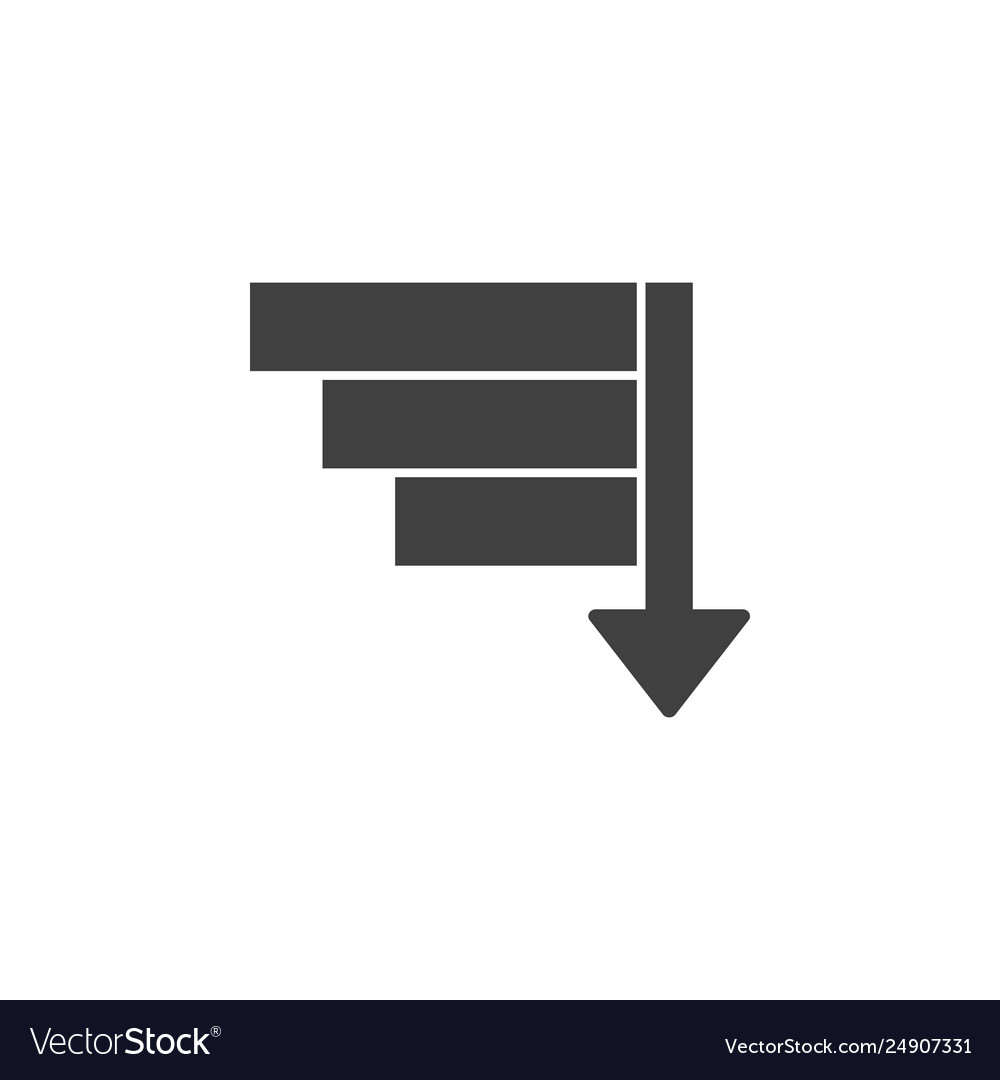 Database server sort icon element