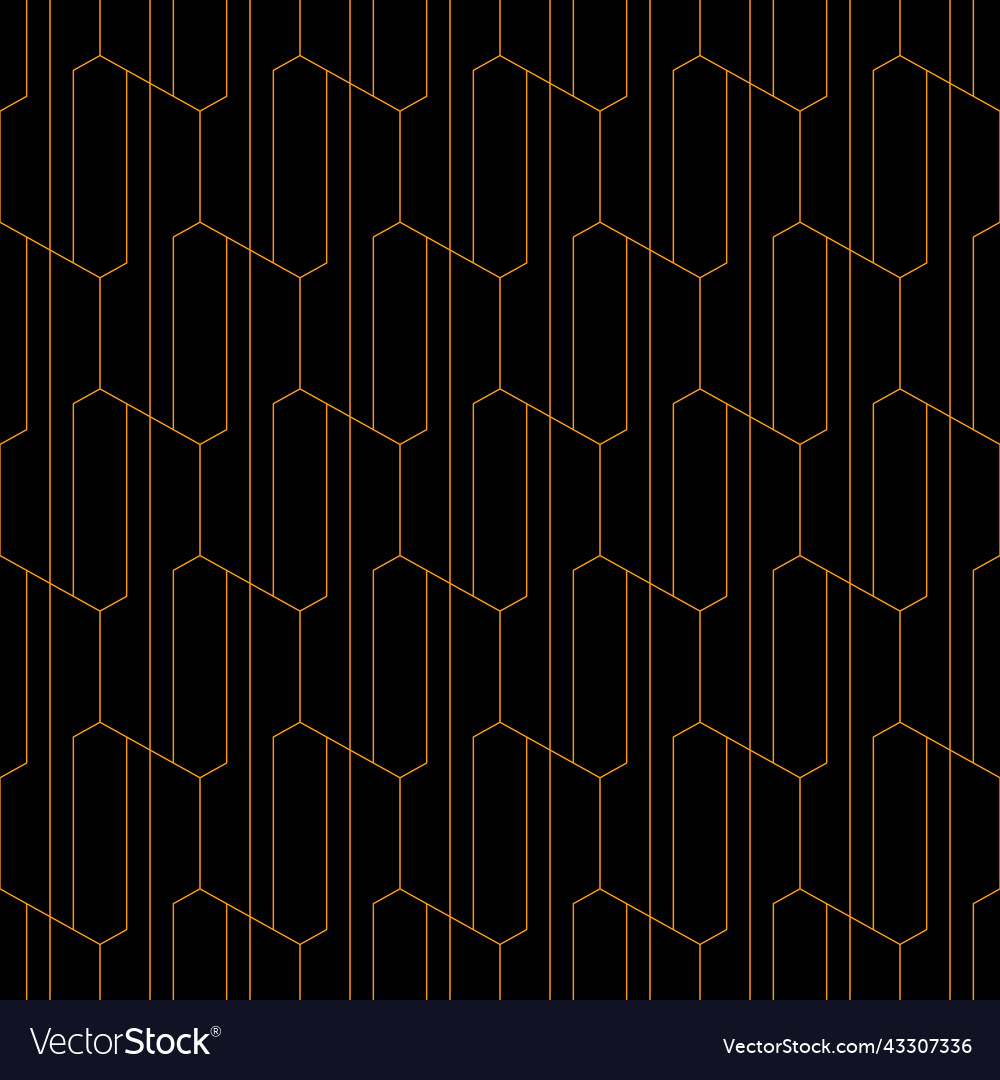 Abstract seamless lattice outline pattern vector image Abstract seamless lattice outline pattern