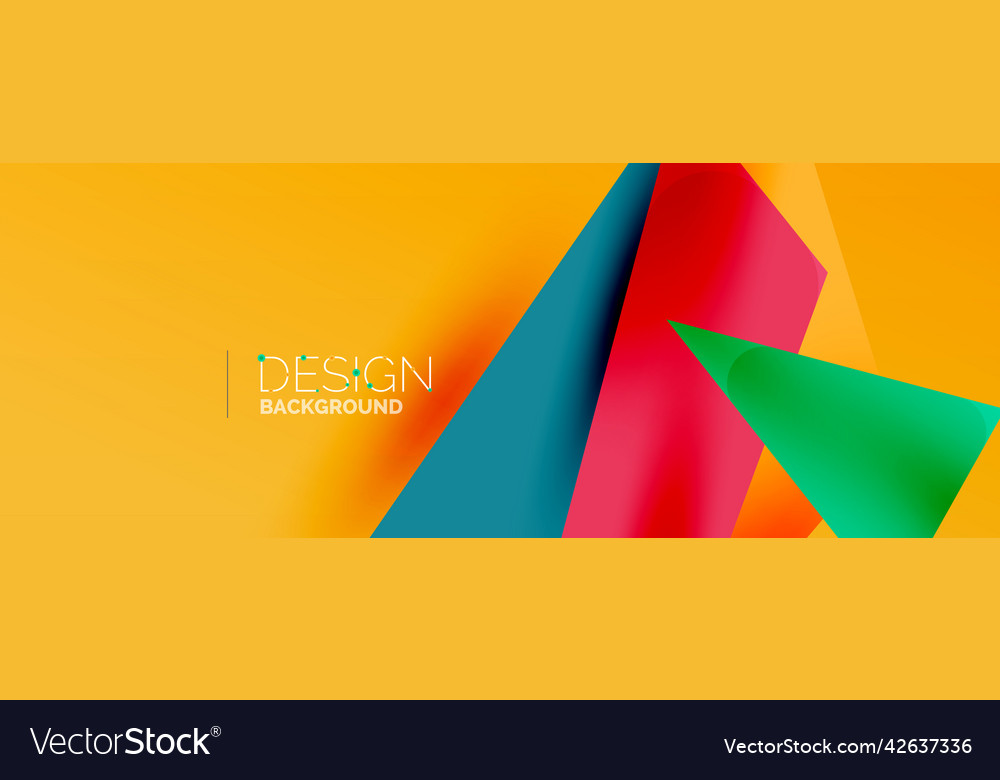 Background abstract overlapping shapes minimal Vector Image Background abstract overlapping shapes minimal