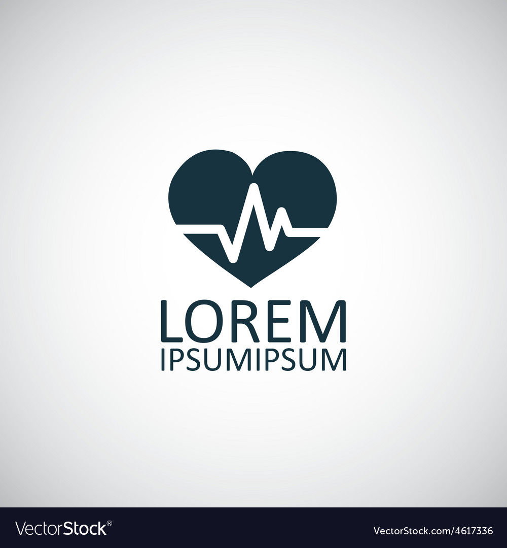 Heart Pulse Icon Royalty Free Vector Image - Vectorstock