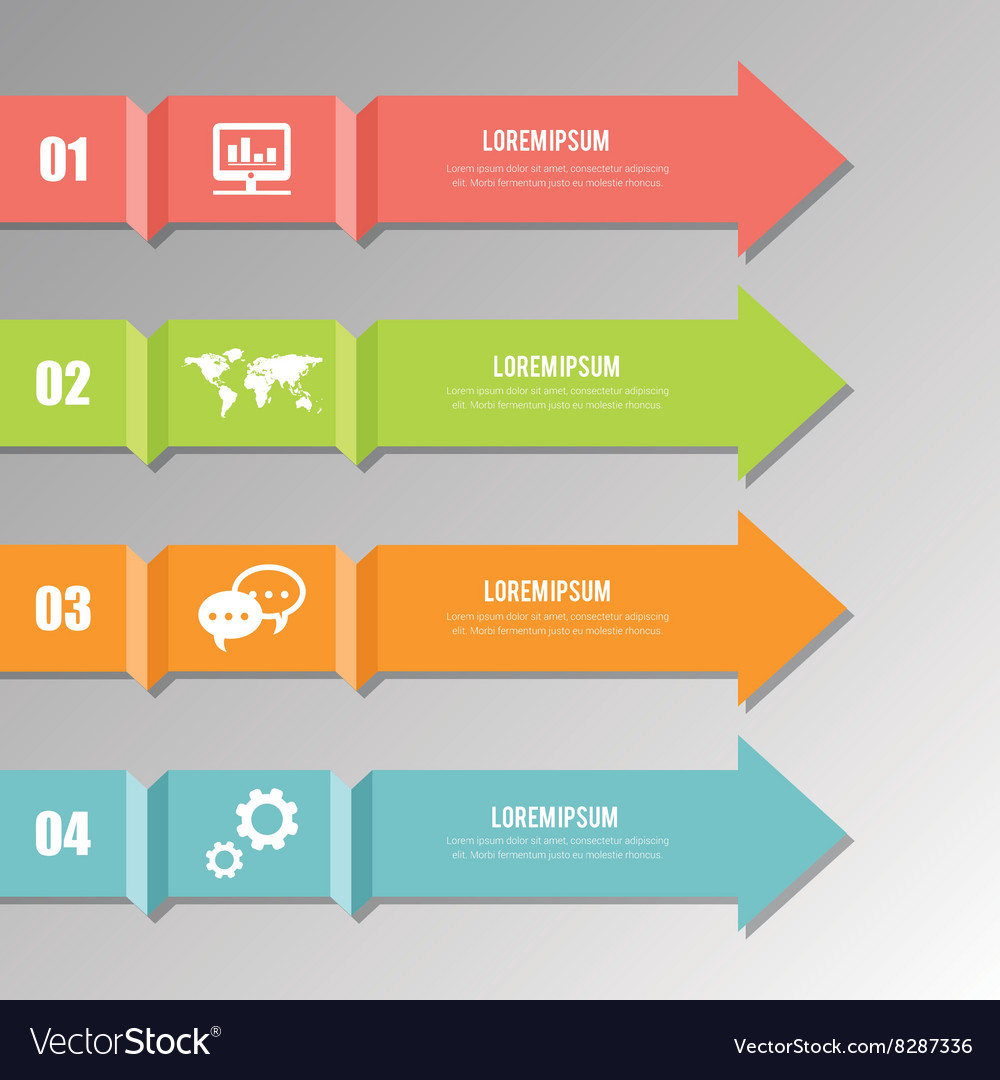 Infographic Royalty Free Vector Image - VectorStock