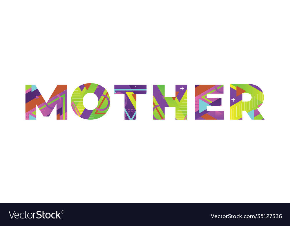 mother-concept-retro-colorful-word-art-royalty-free-vector