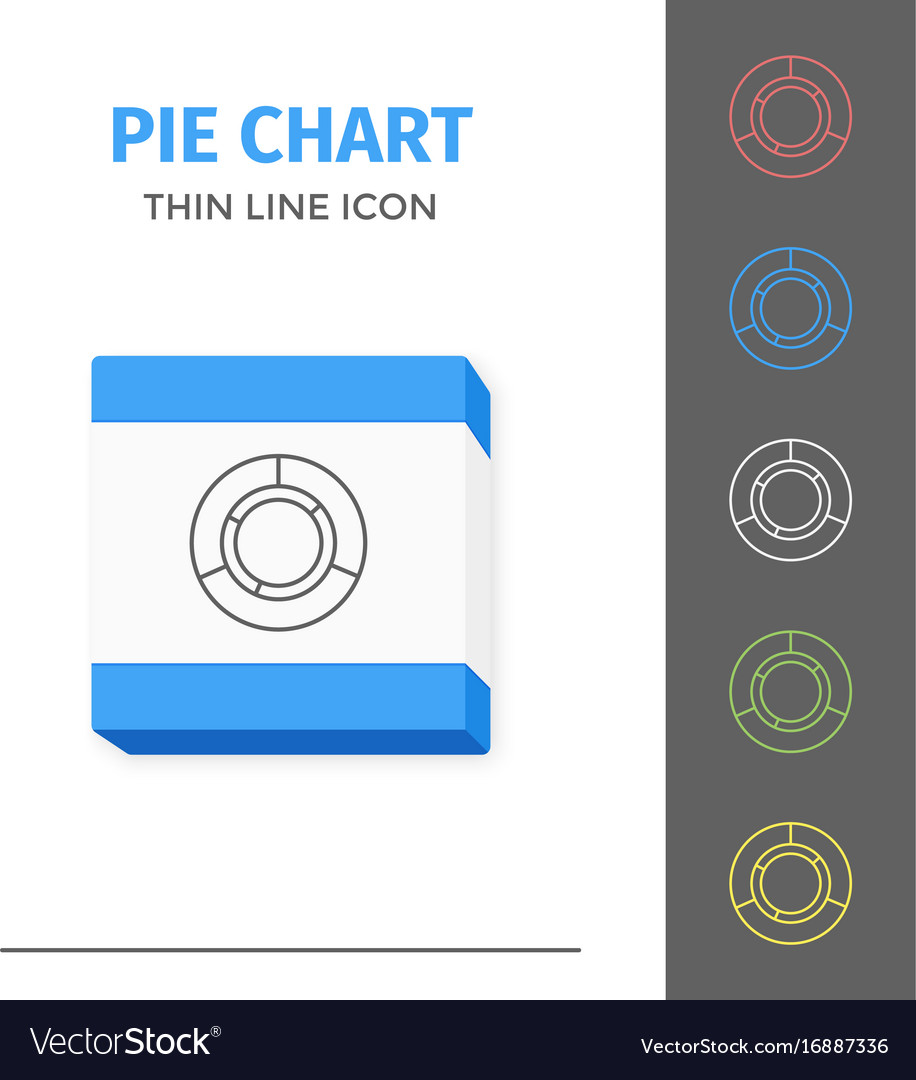 Simple line stroked chart or graph icon