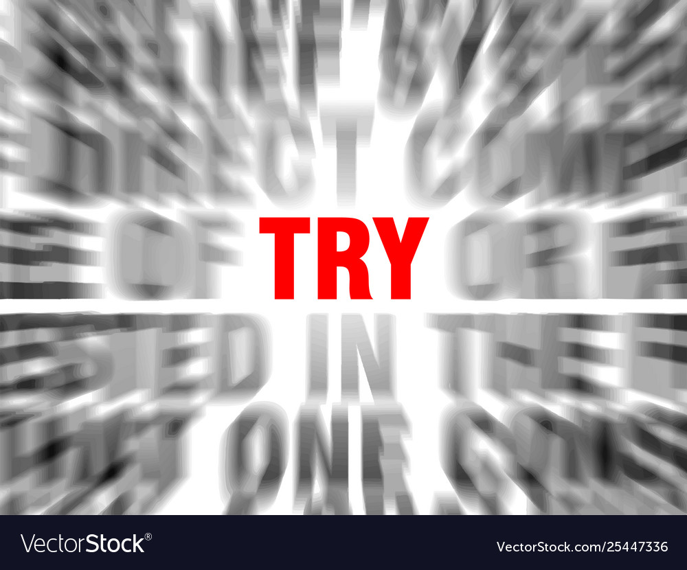 Try Royalty Free Vector Image - VectorStock