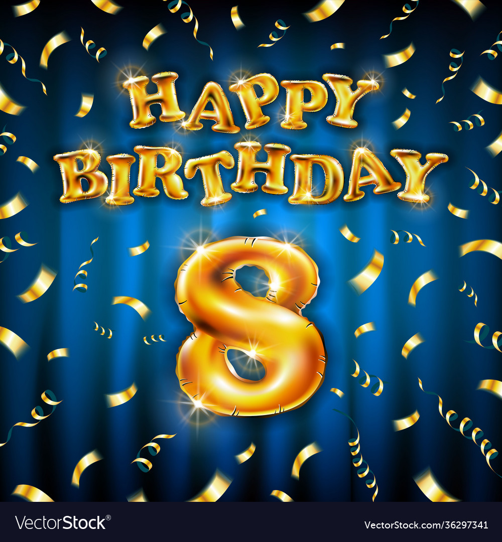 8 happy birthday message made golden