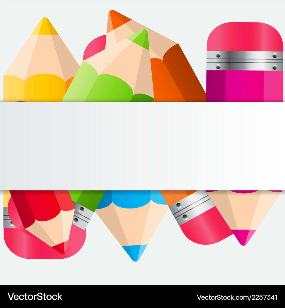 Back to school concept Royalty Free Vector Image