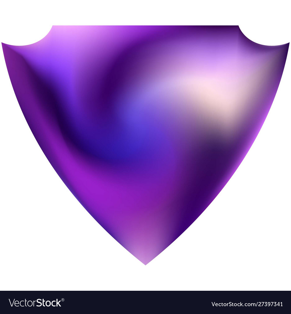Colorful background in form a shield