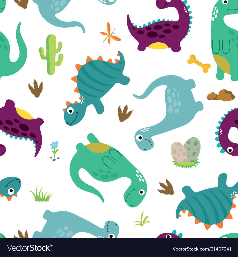 Cute Dinosaur Pattern