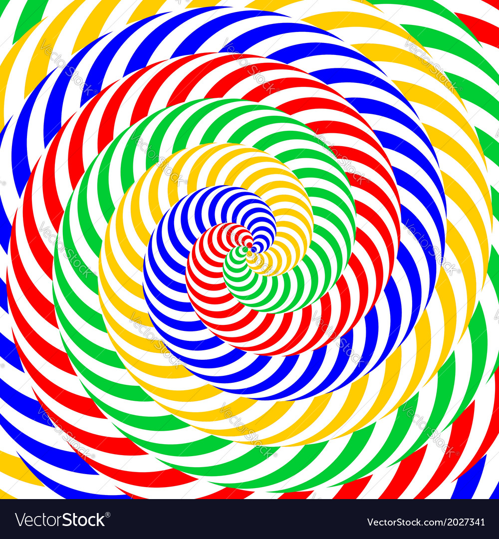 Design colorful whirlpool circular background