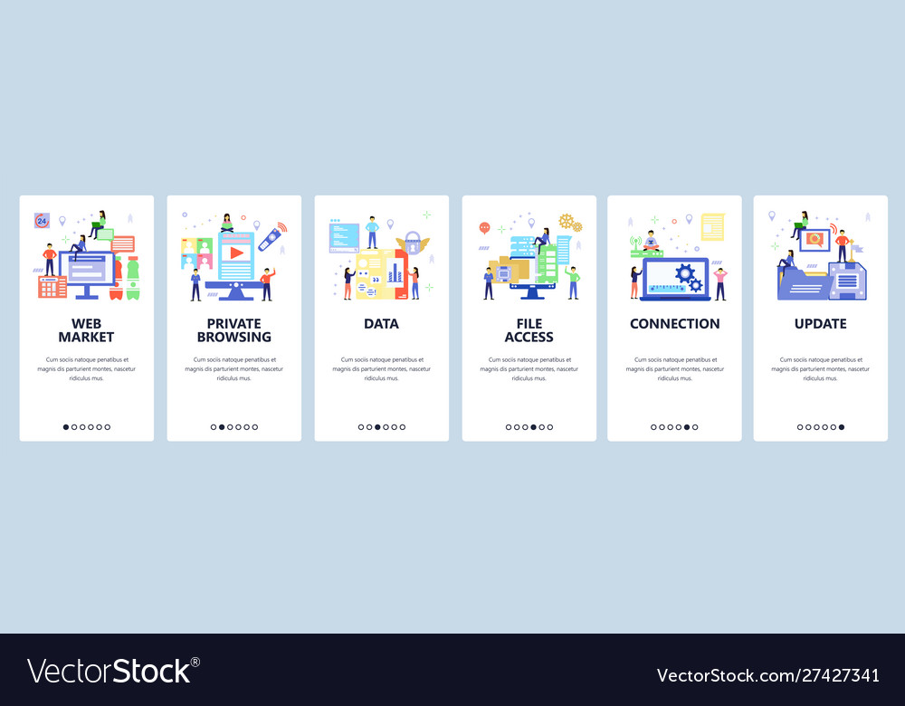 Onboarding Screens - Website & App