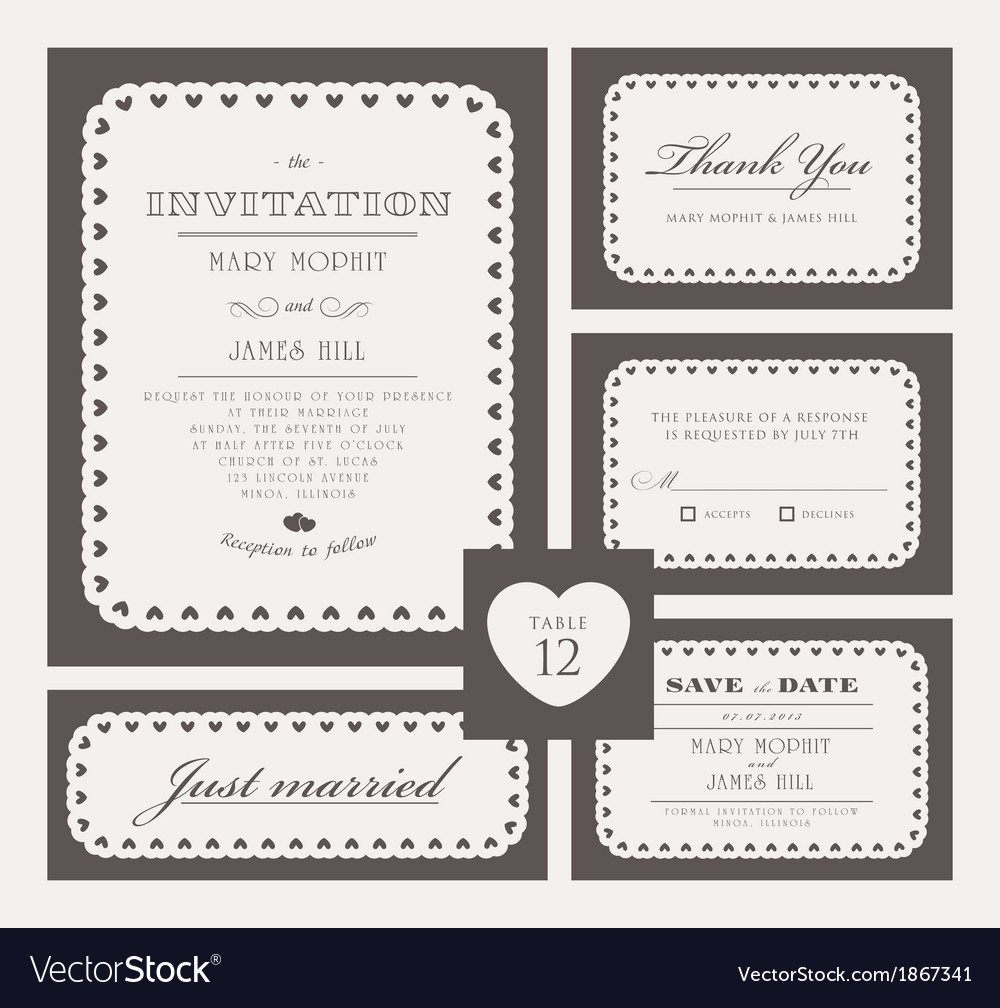 classic wedding invitations