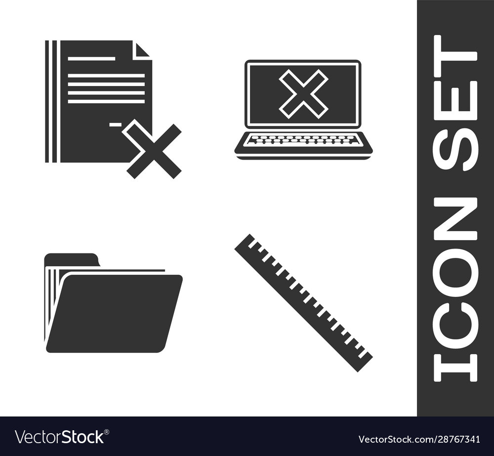Set ruler delete file document folder