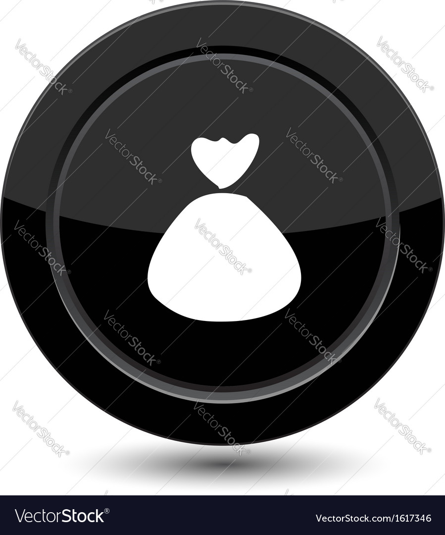 Button with bag