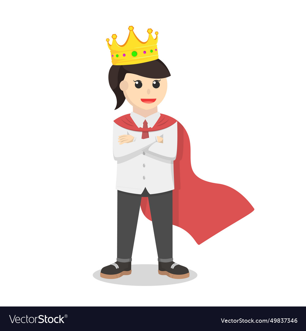 Design character on white background