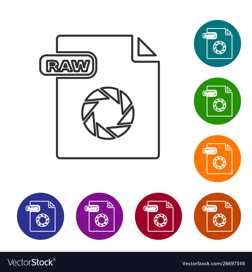 Grey line raw file document download button