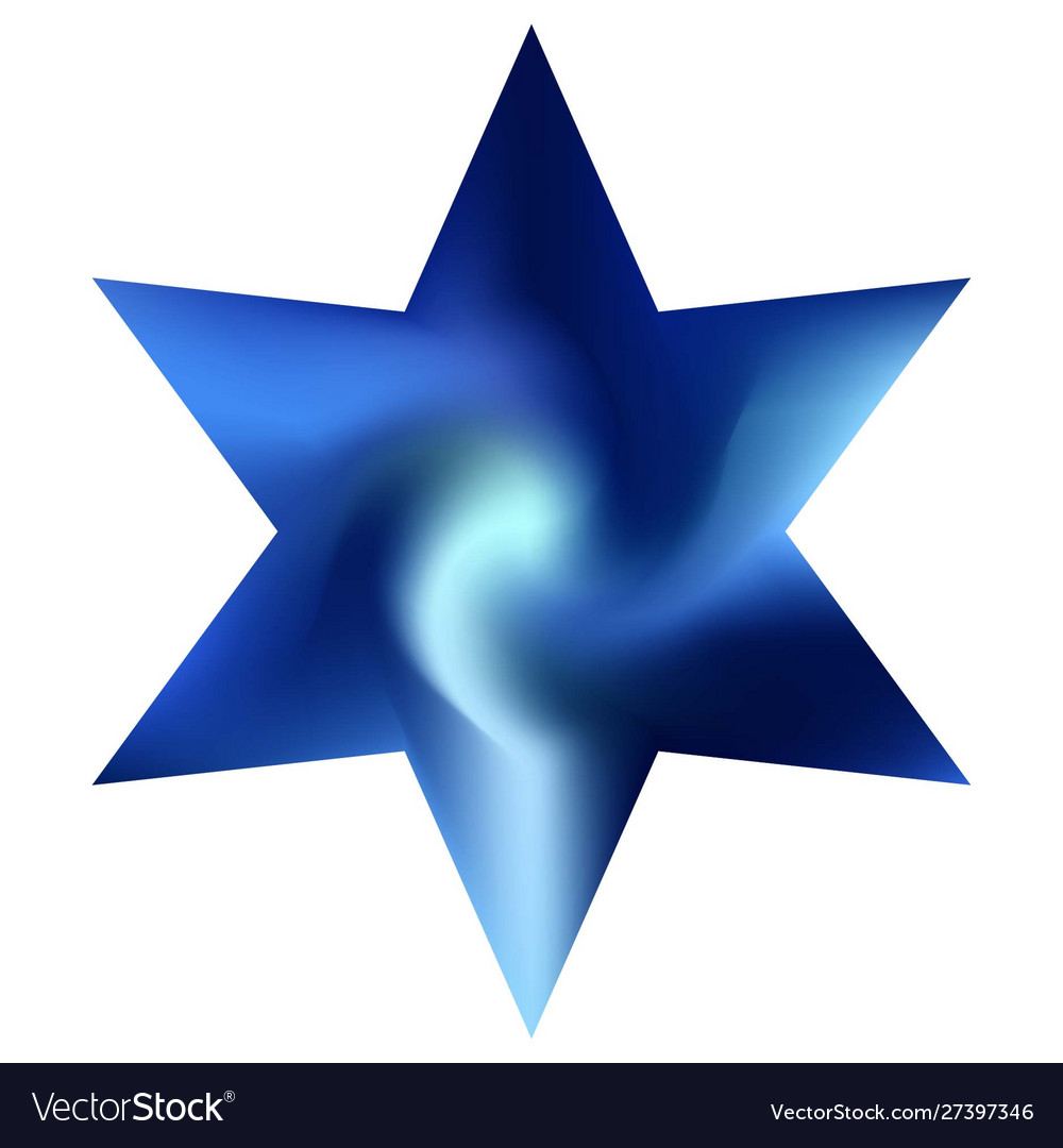 Modern background in form hexagram vector image Modern background in form hexagram