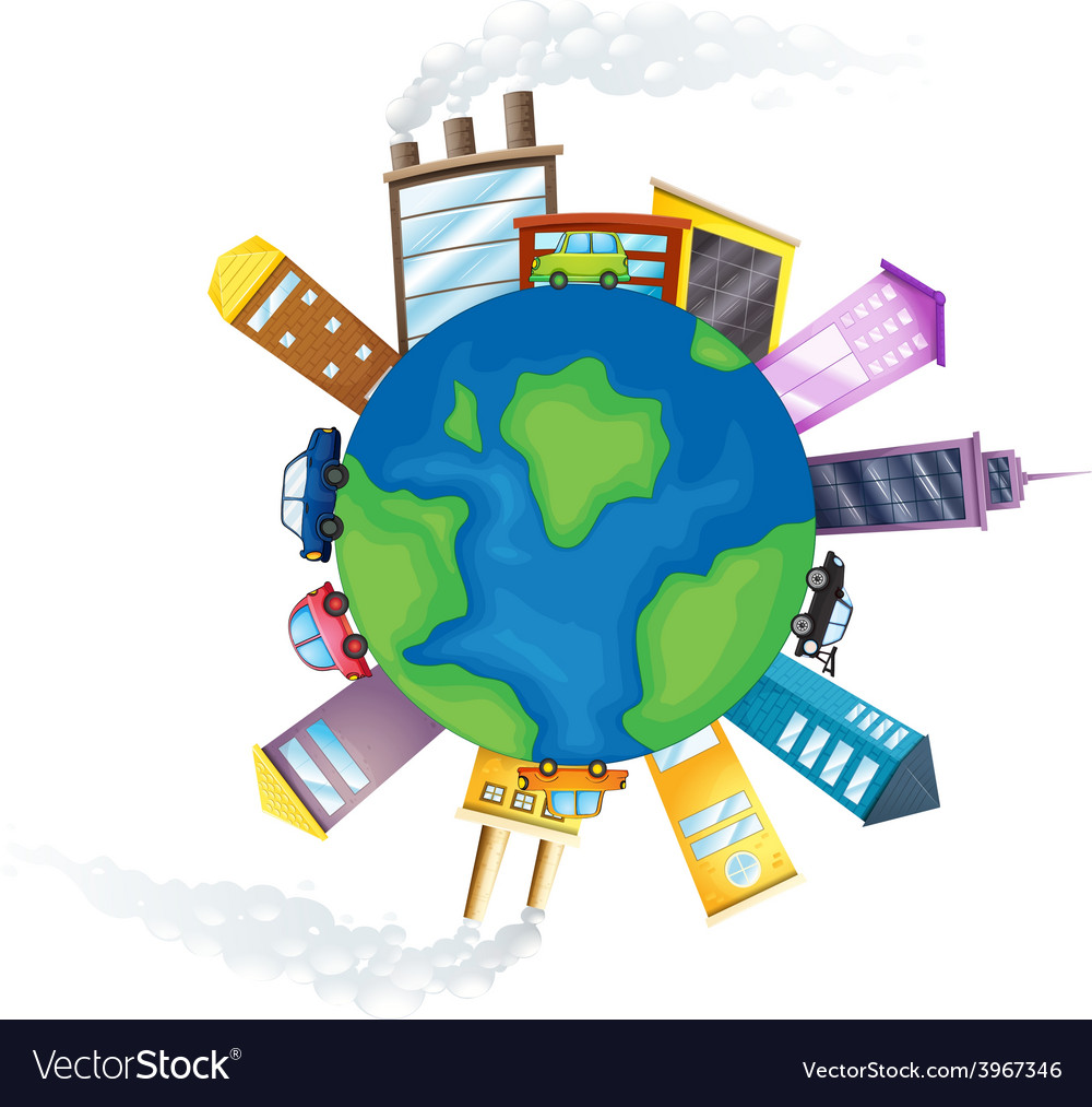 Pollution Royalty Free Vector Image - VectorStock