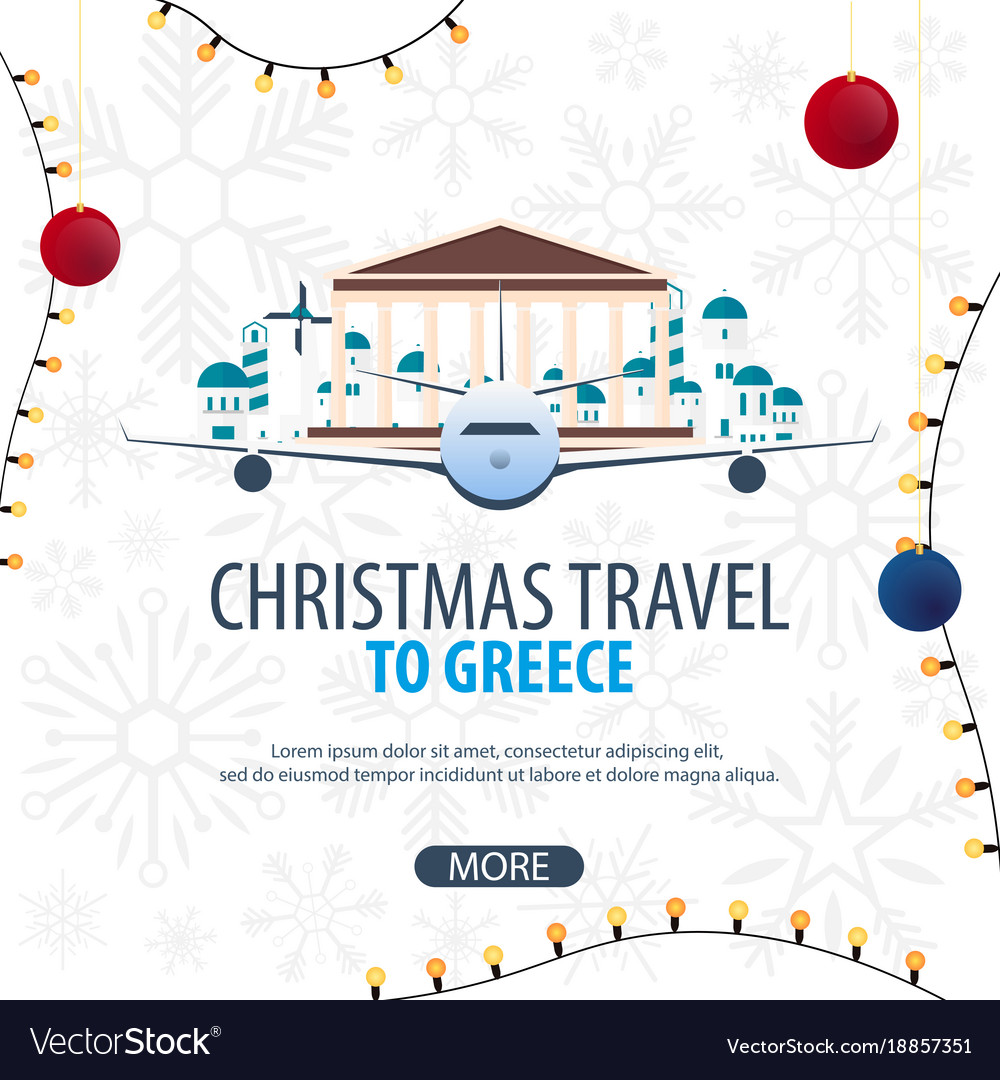 Christmas travel to greece winter