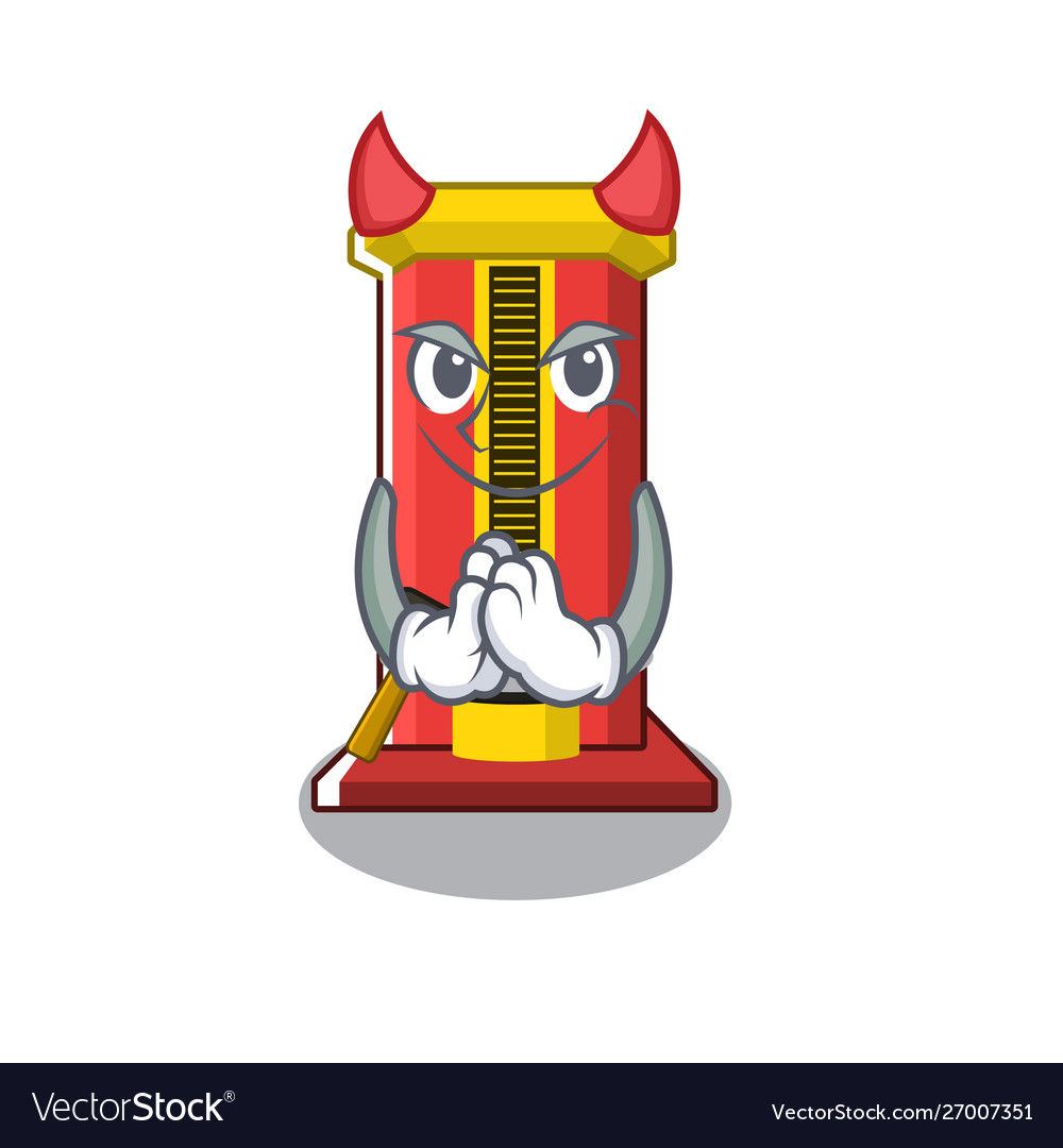 Singing hammer game machine isolated in character