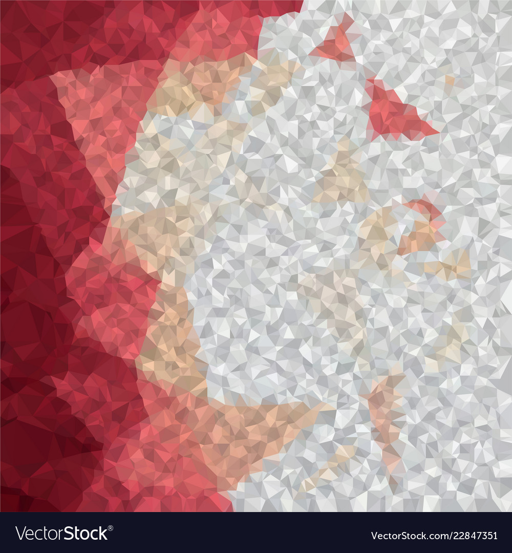 Triangular low poly mosaic abstract pattern vector image Triangular low poly mosaic abstract pattern
