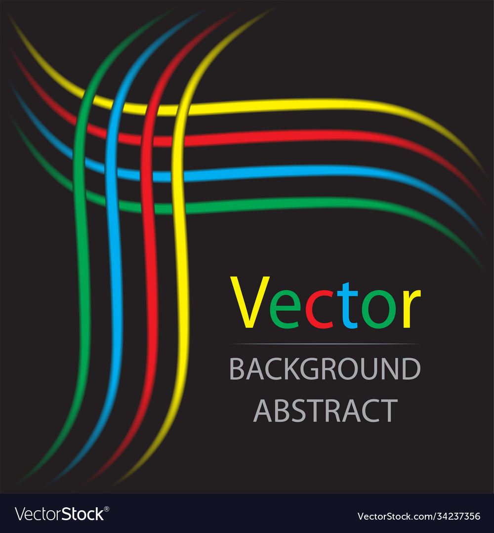 Abstract lines background Vector Image Abstract lines background