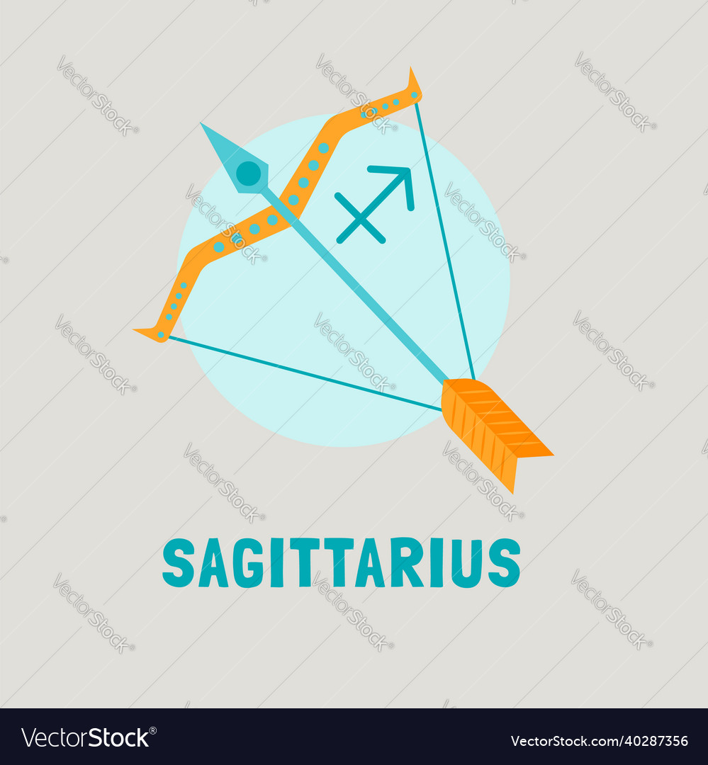 Cartoon zodiac sign flat design