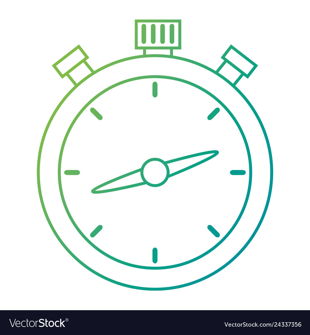 Chronometer timer isolated icon