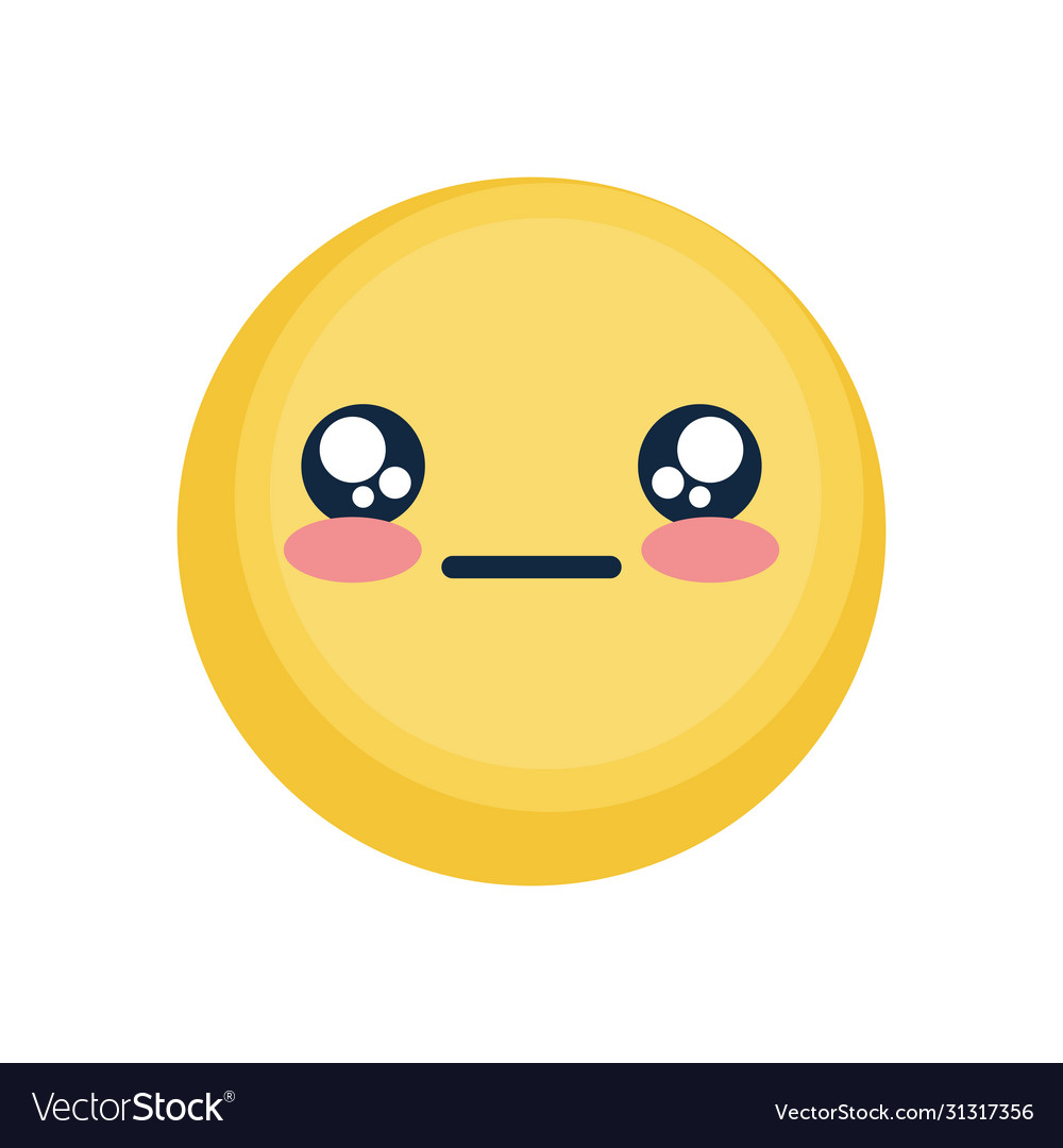 Deception emoji face icon flat style