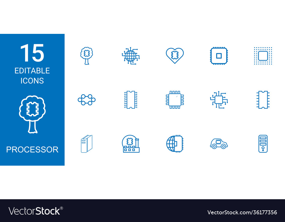 Processor icons