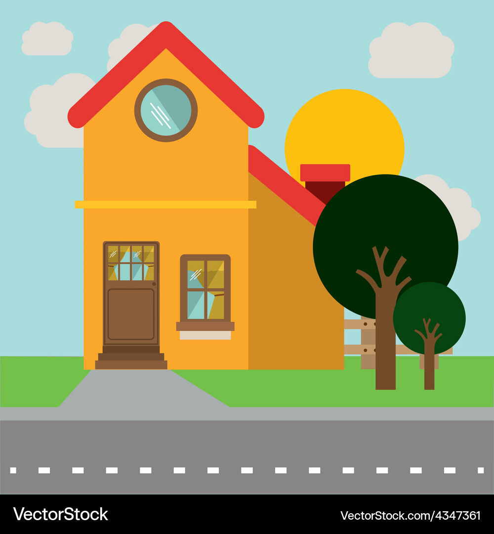 Landscape design Royalty Free Vector Image - VectorStock
