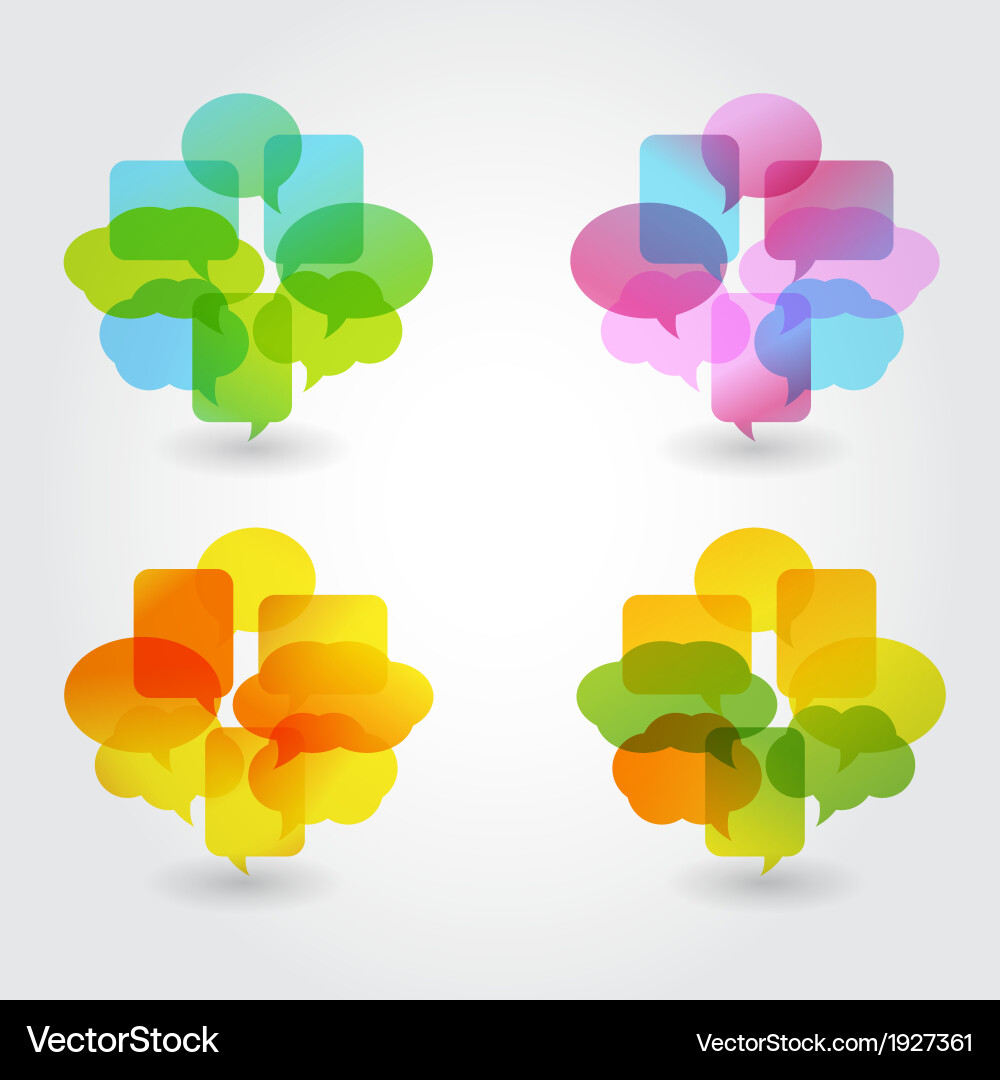 Speech bubble Royalty Free Vector Image - VectorStock