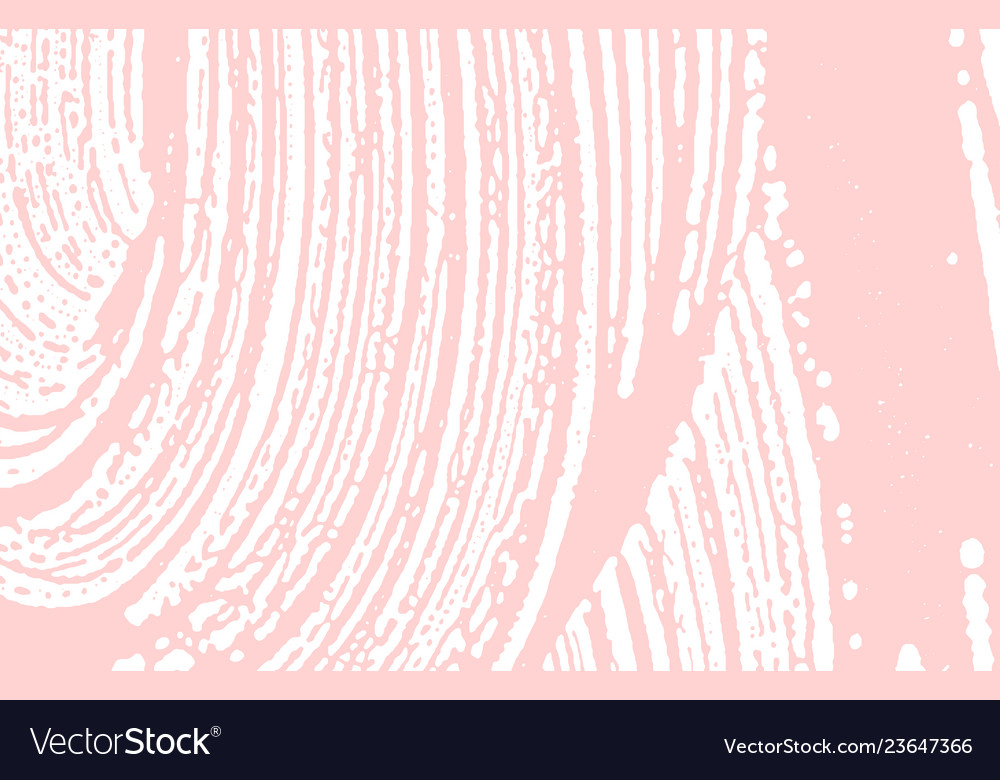 Grunge texture distress pink rough trace fetchin Vector Image