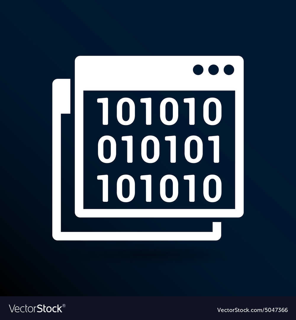 Icon of code window program programming website