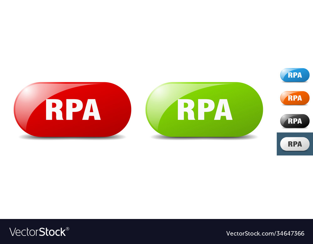 Rpa button key sign push set