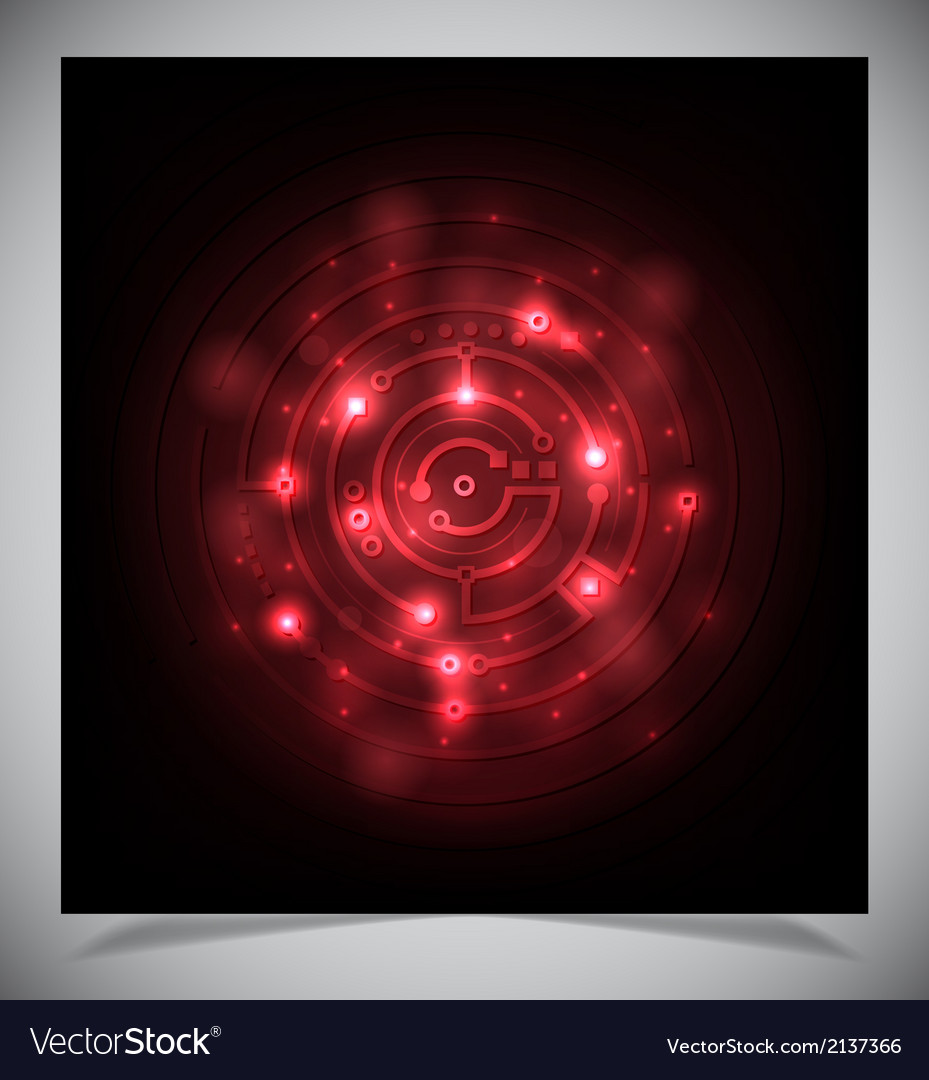 Smooth colorful abstract techno background