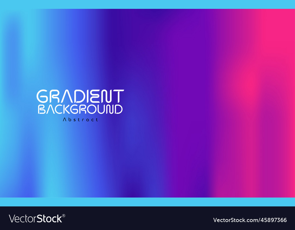 Techno gradient abstract background vector image Techno gradient abstract background