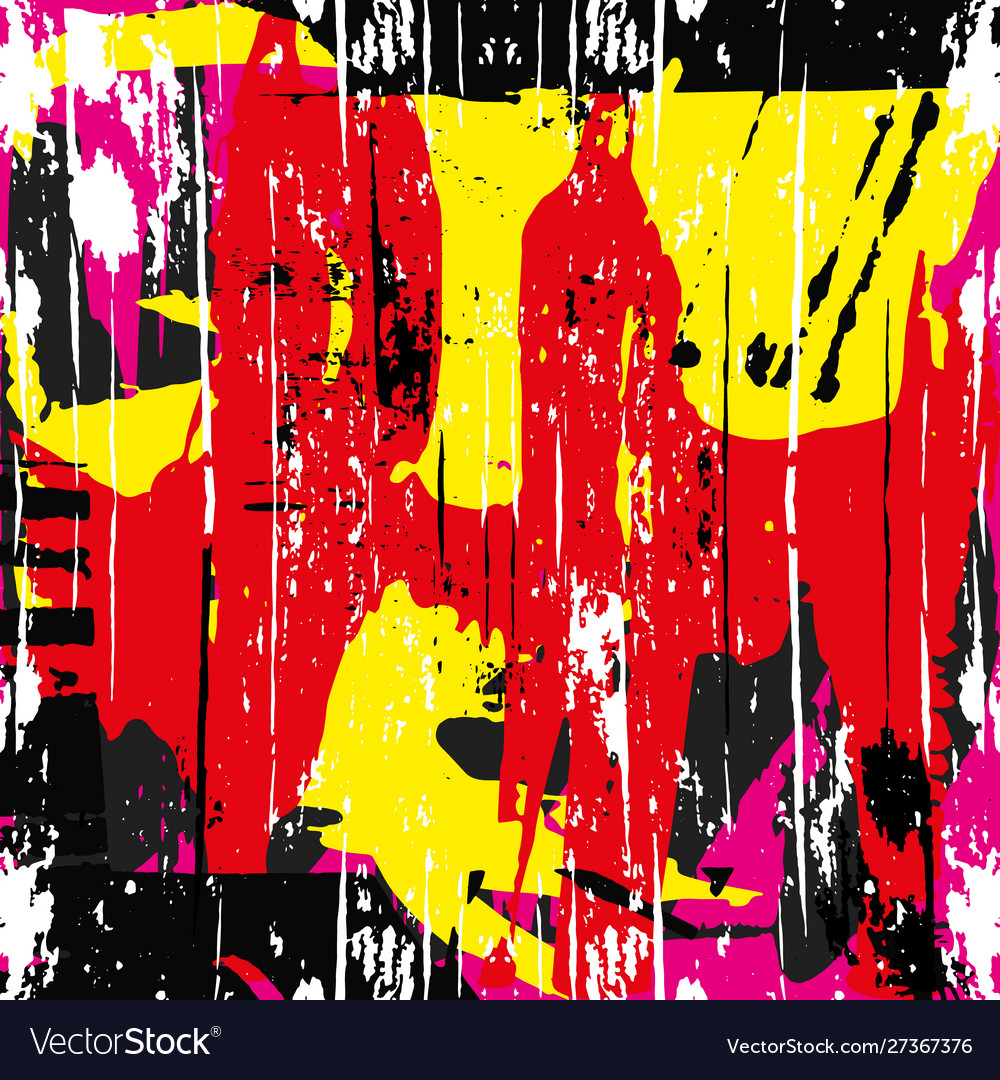Abstract color pattern in graffiti style quality vector image Abstract color pattern in graffiti style quality