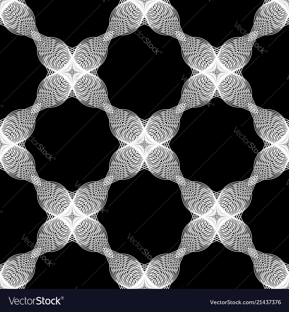 Design seamless monochrome grid pattern