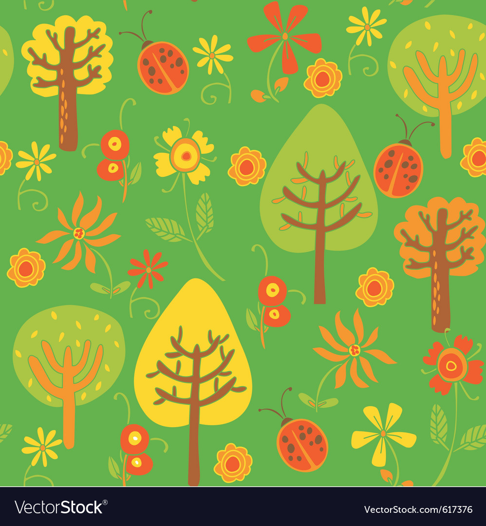 Forest background pattern