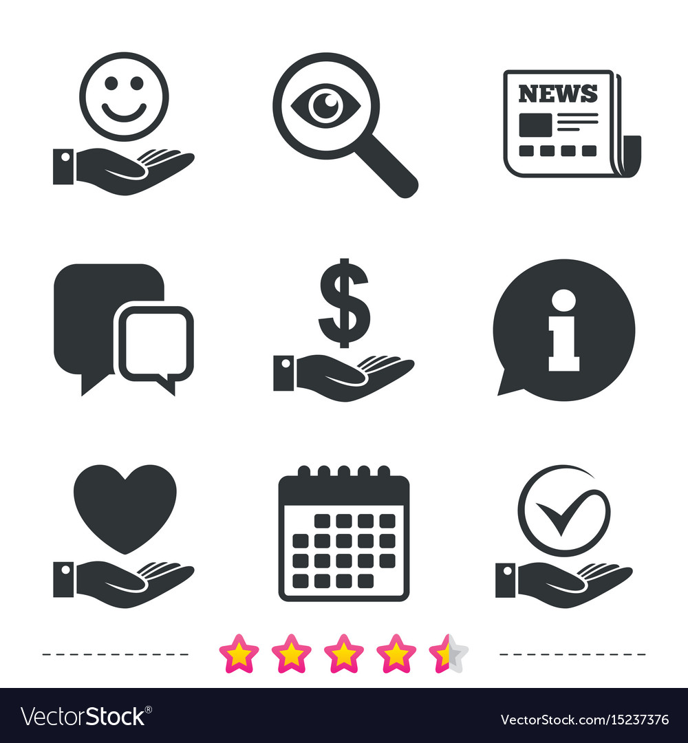 Hand with Heart & Checkmark - Finance Icon