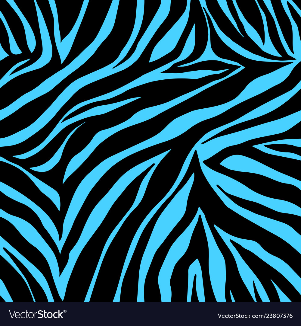 Print zebra ornament seamless pattern