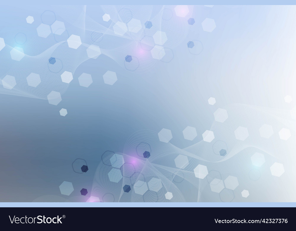 Science network pattern connecting lines and dots