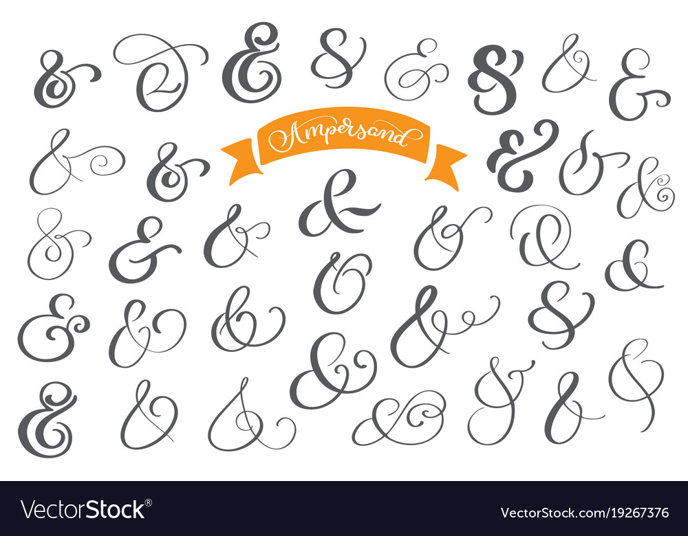Ampersands