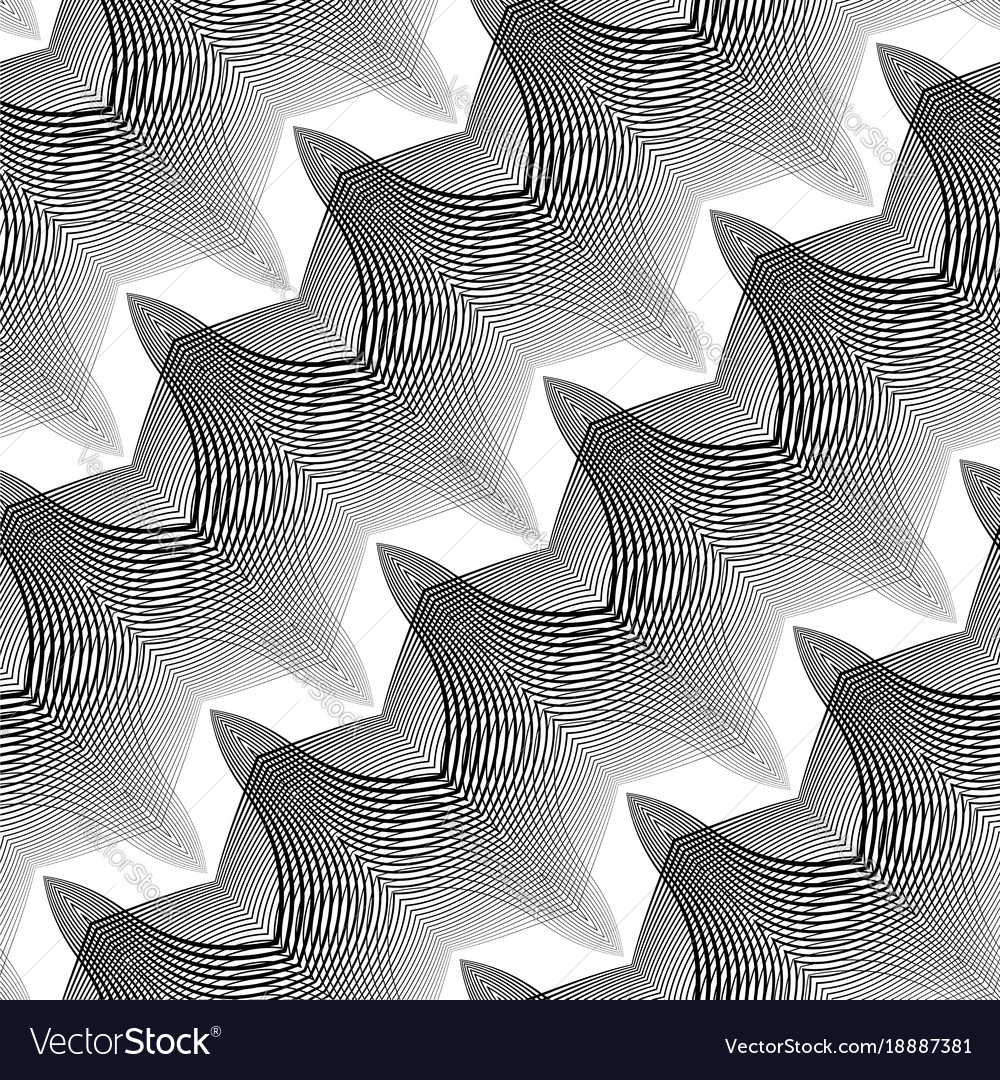 Design seamless monochrome grid pattern