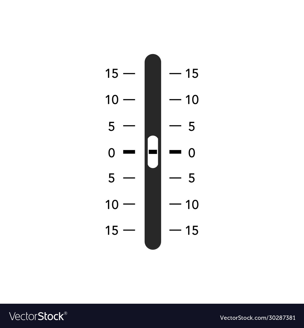 Equalizer slider button stock isolated on white